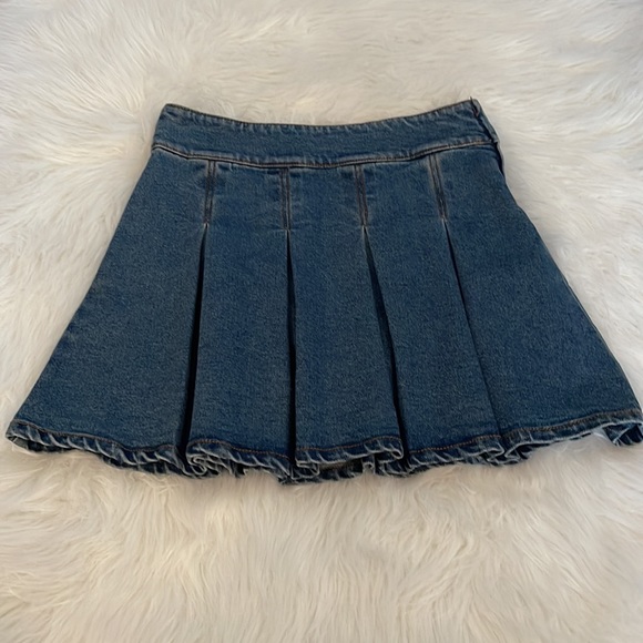 Like New Girls Denim Tennis Shirt - Picture 2 of 6